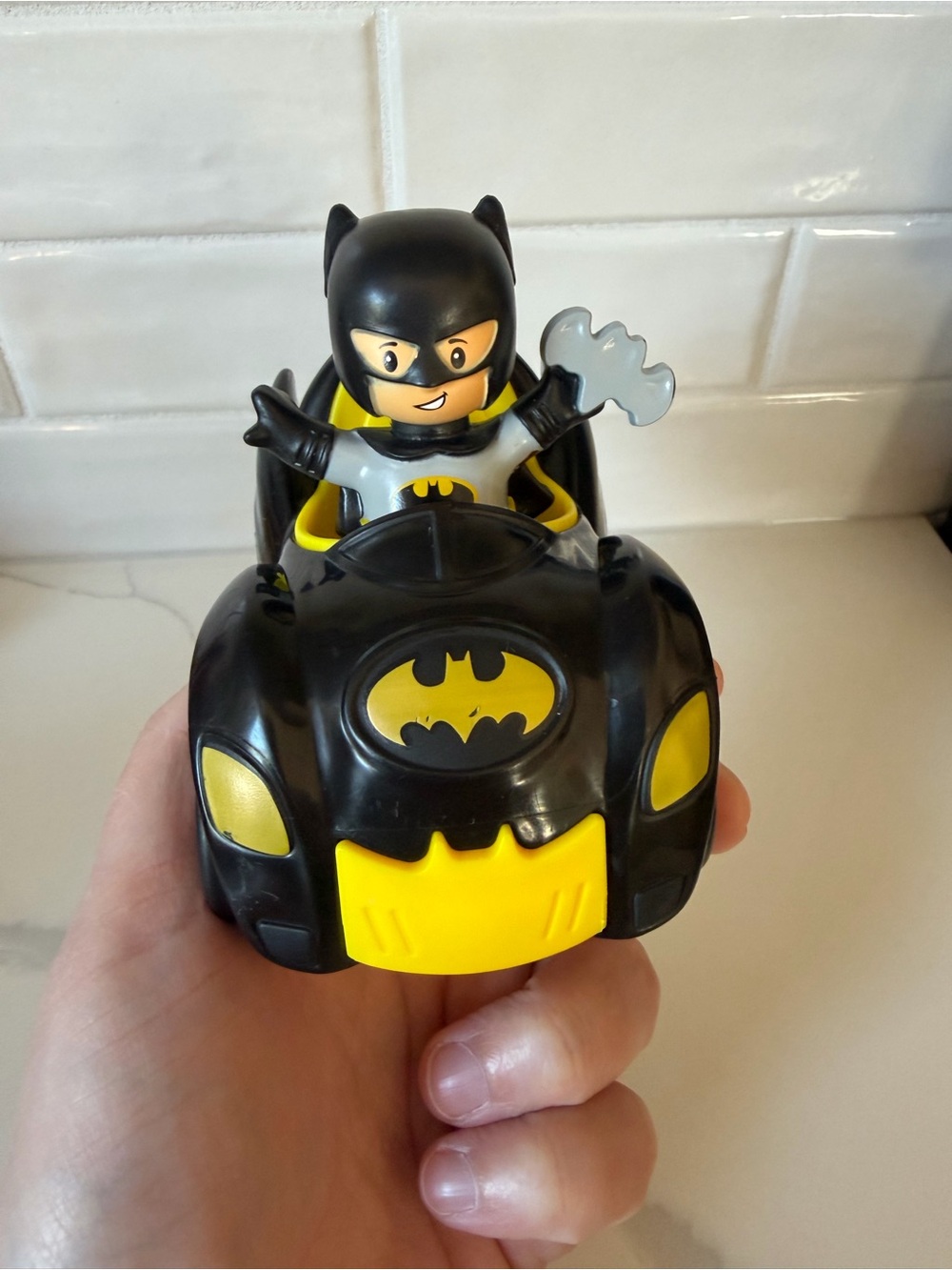 Little People Batman Figure & Batmobile Fisher Price